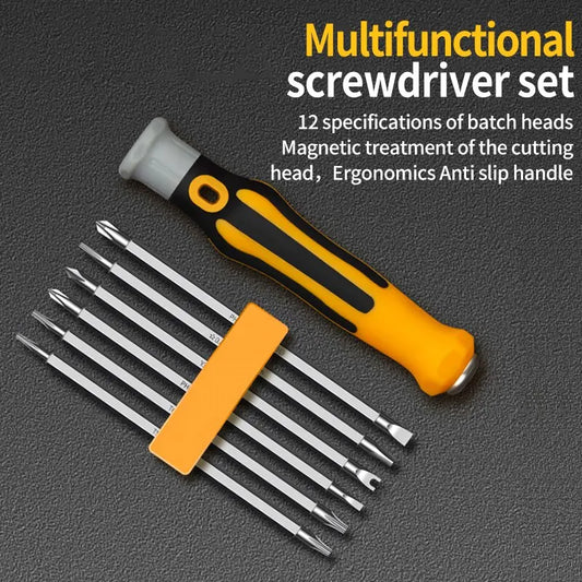 12 In 1 Magnetic Multifunctional Screwdriver Set