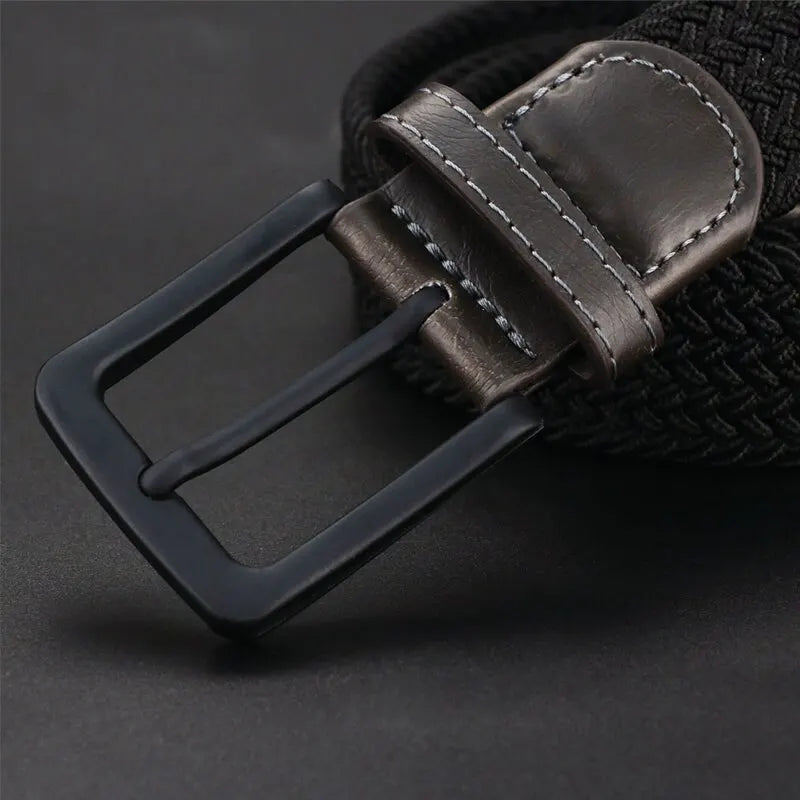 Canvas Mens Belt Metal Pin Buckle Military Tactical Strap