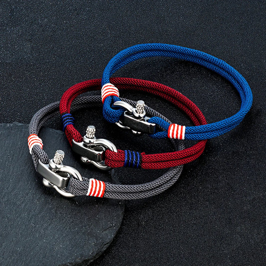 Fashion Braided Rope Bracelets for Men Women Lover