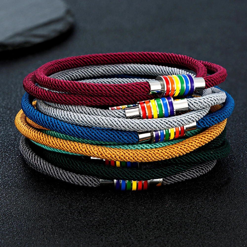 Nautical Waterproof String Rope Bracelets for Men Women