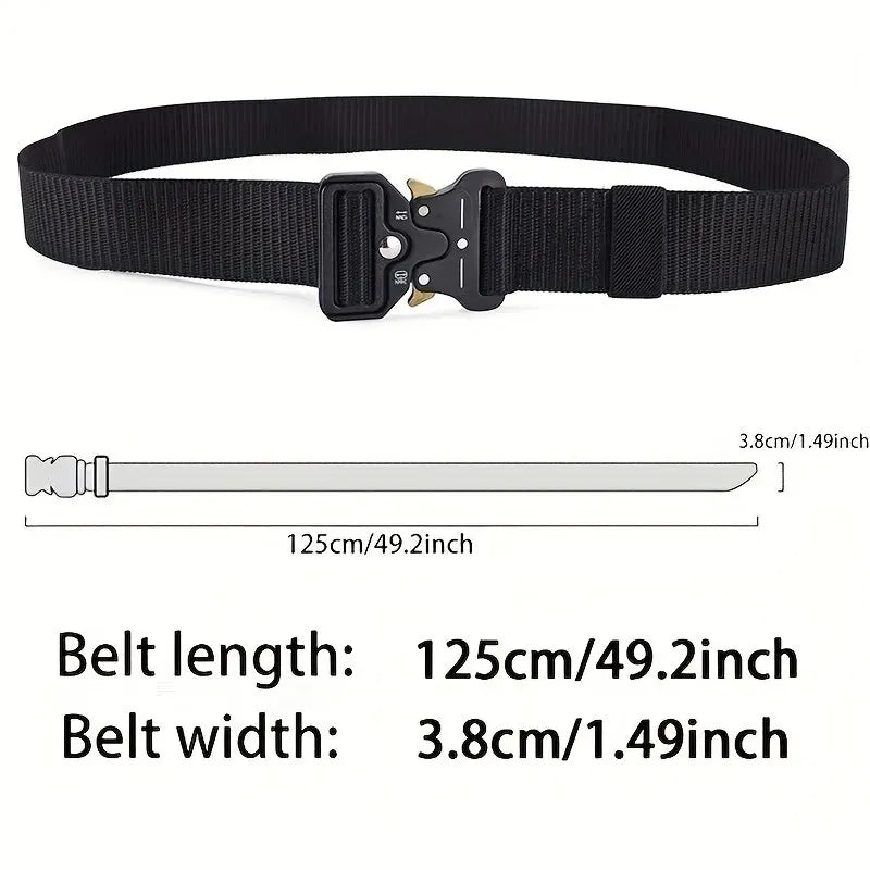 Mens Belt Army Outdoor Hunting Multifunction Tactical