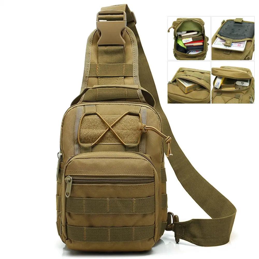 Outdoor Military Tactical Sling Sport Travel Shoulder Bag - On Sale On