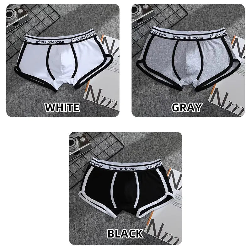 Mens Sports Boxers Shorts Underpants Underwear Breathable