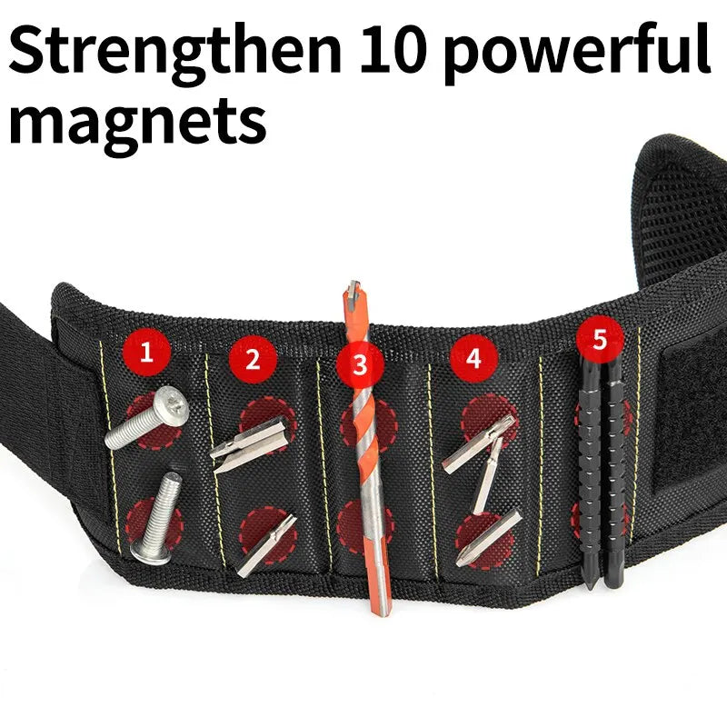 Multifunctional Magnetic Wrist Strap Screw Storage Bag