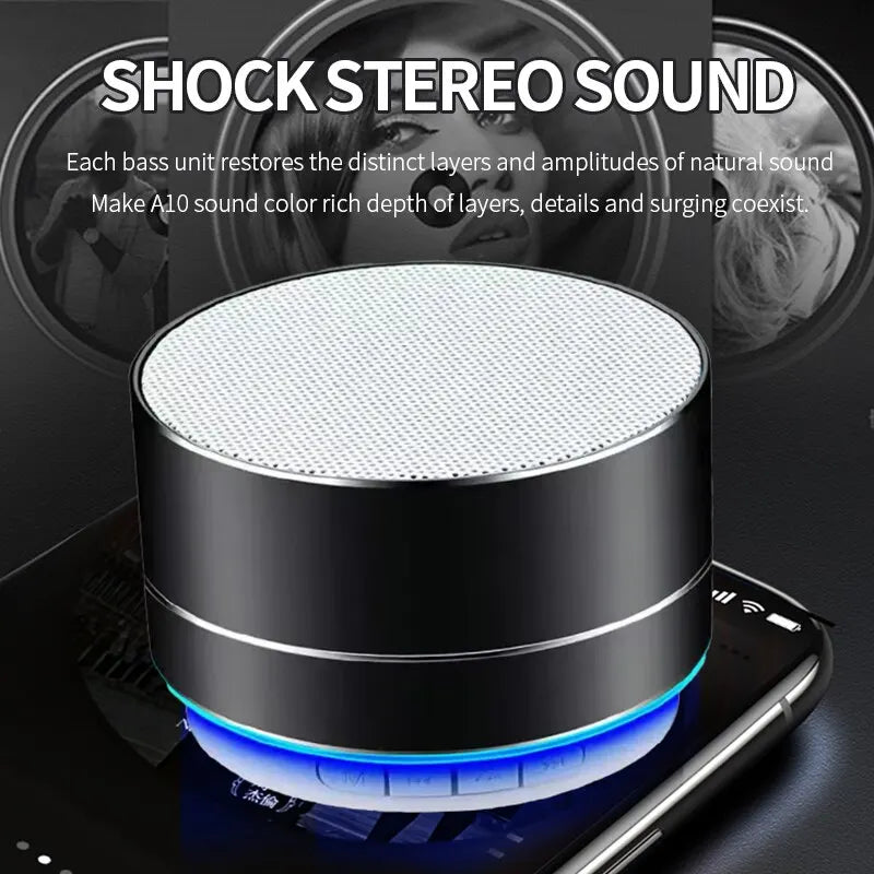 A10 Wireless Bluetooth Outdoor Mini Portable Speaker