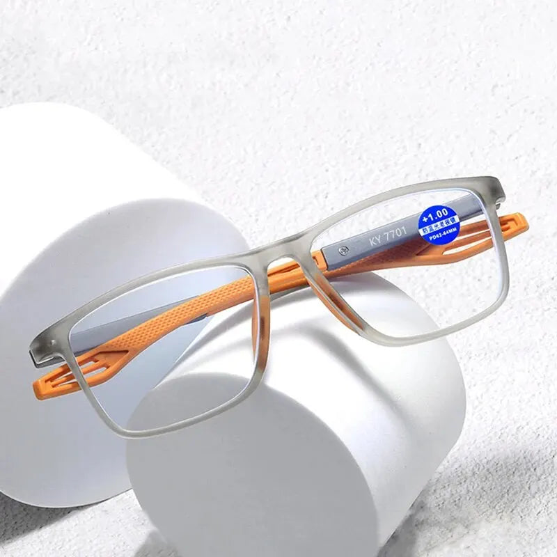 Sport Reading Glasses Ultralight Anti Blue Light Presbyopia Eyeglasses