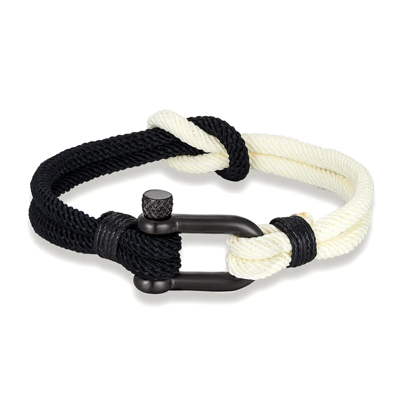 Nautical Rope Men Women Outdoor Surfer Bracelet