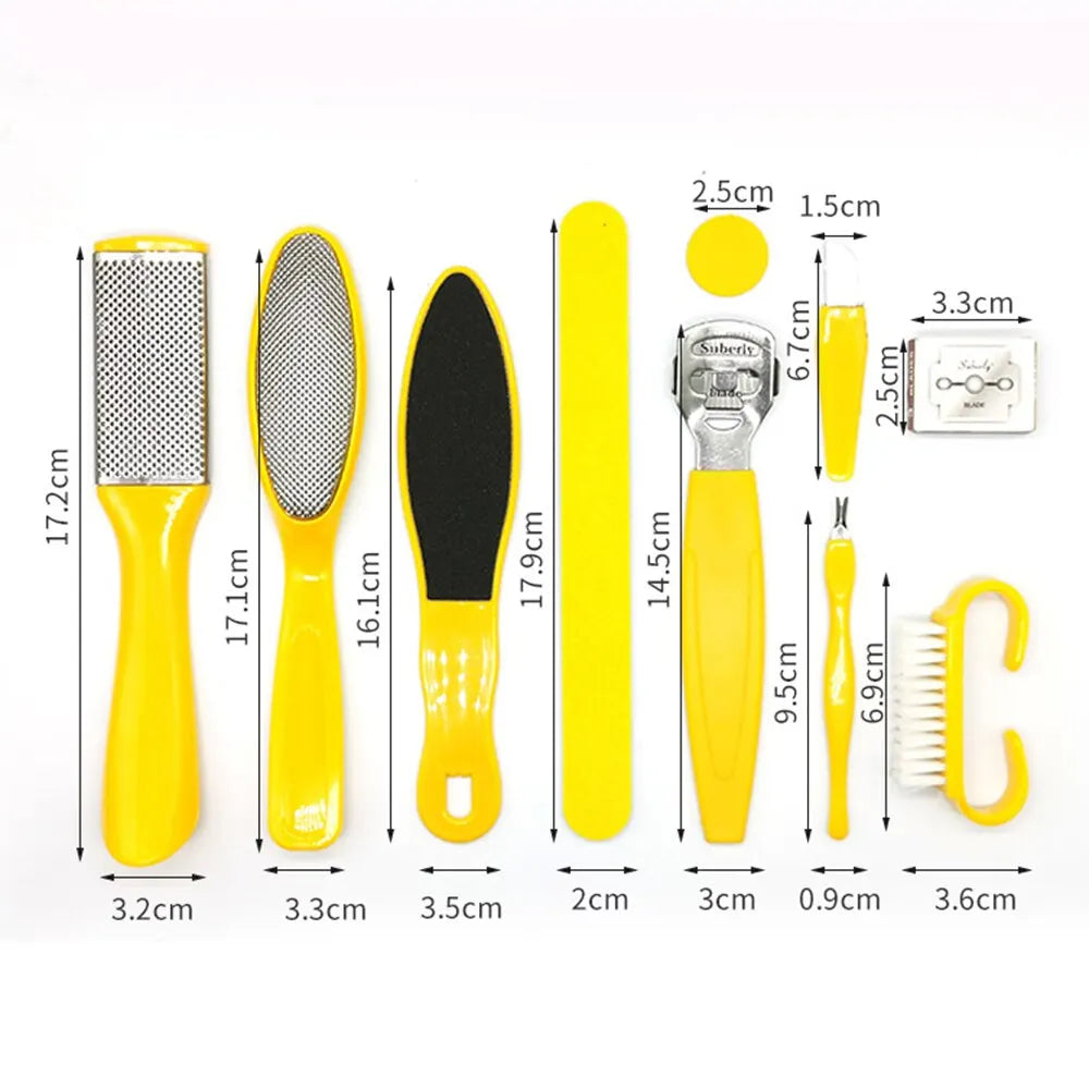 10 in 1 Foot Pedicure Tools Foot Care Kit