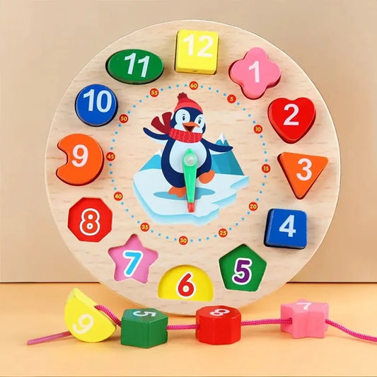 Wooden Toys for Babies Wood Puzzle for Kids Educational Learning Toy