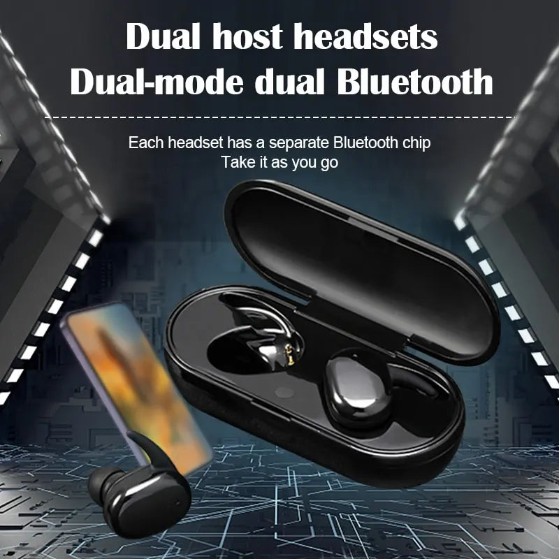 Y30 Bluetooth Headphones Tws4 Wireless Earphones