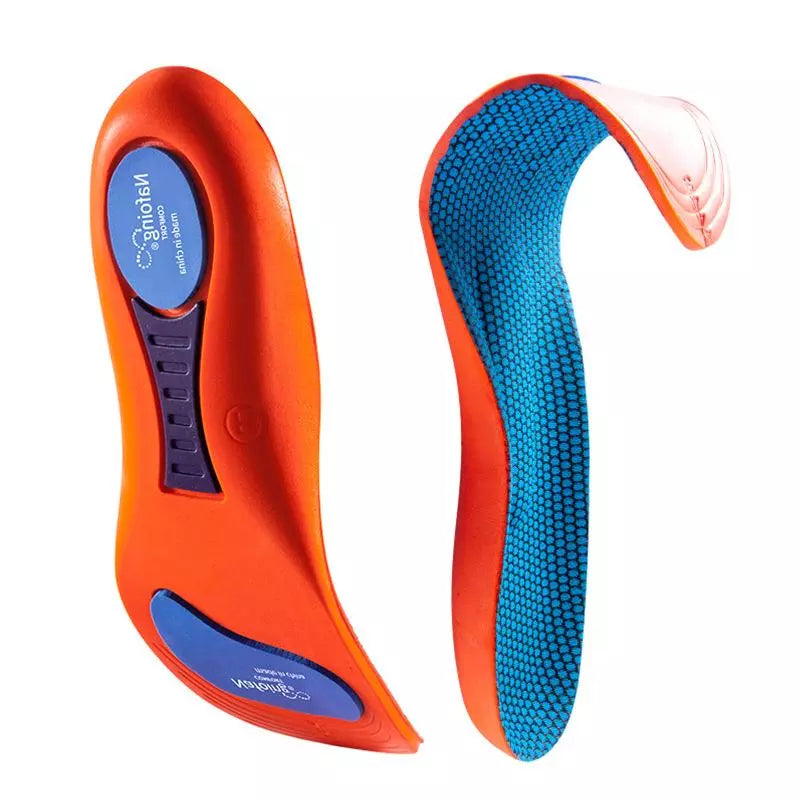 Orthopedic Shoe Insoles for Shock Absorption and Breathable Support