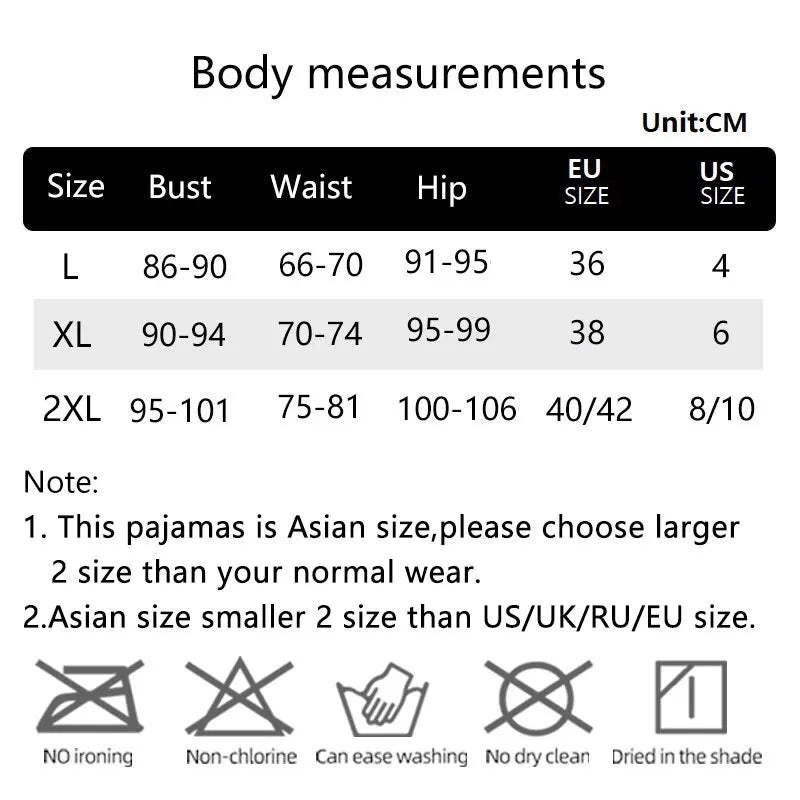 Womens Sexy Ice Silky Pajamas Nightwear Sleepwear Camisole And Shorts