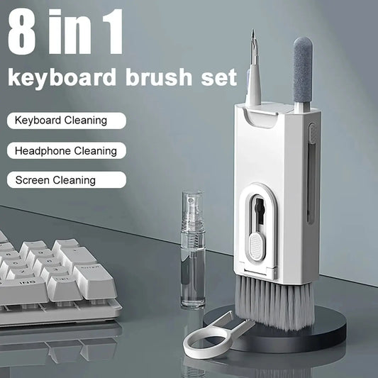 8 in 1 Computer Cleaning Kit Camera Tablet Microfiber Screen Cleaner