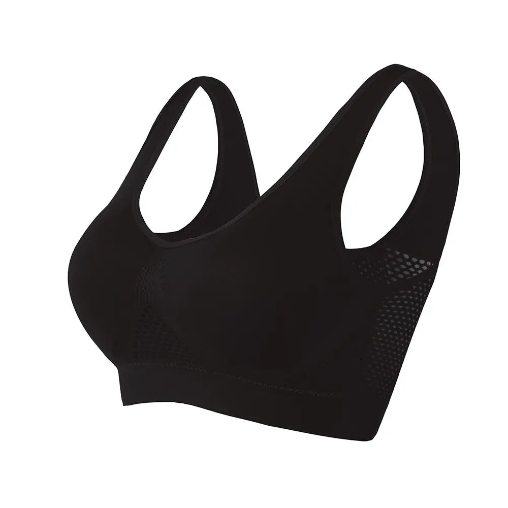 Hollow Out Womens Yoga Sport Bra Breathable