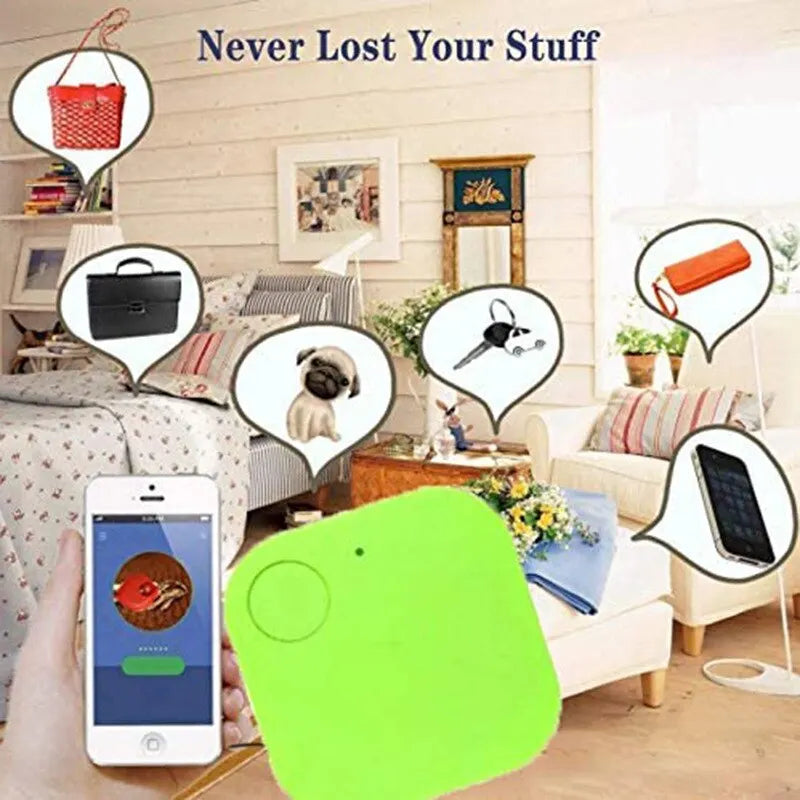 Anti Lost Alarm Wallet Key Finder Smart Tag Bluetooth Tracer GPS Locator