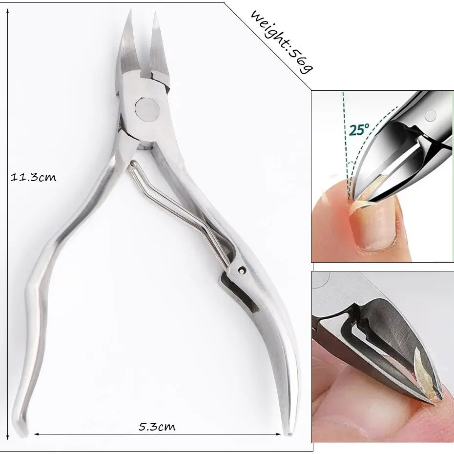 Nail Scissors Cuticle Clipper Dead Skin Remover