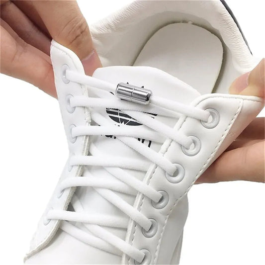 Shoelace 1pair Elastic No Tie Shoelaces Semicircle Shoe Laces