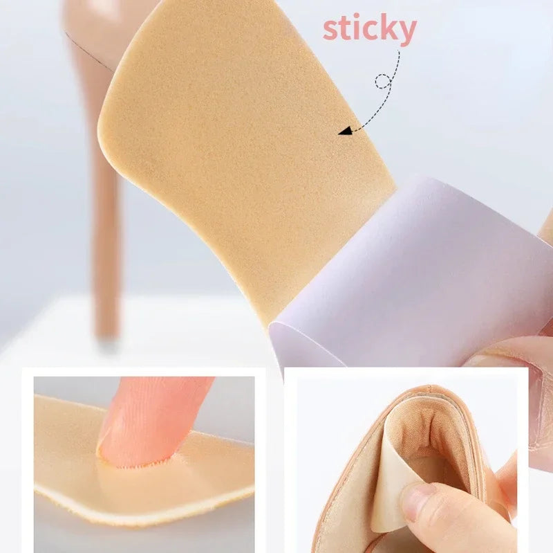 Step in Style Adhesive Heel Inserts for Womens Shoes Pain Relief Guaranteed