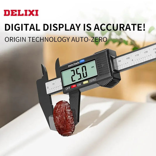 6" 150mm Digital Caliper Electronic Vernier Micrometer Digital Ruler