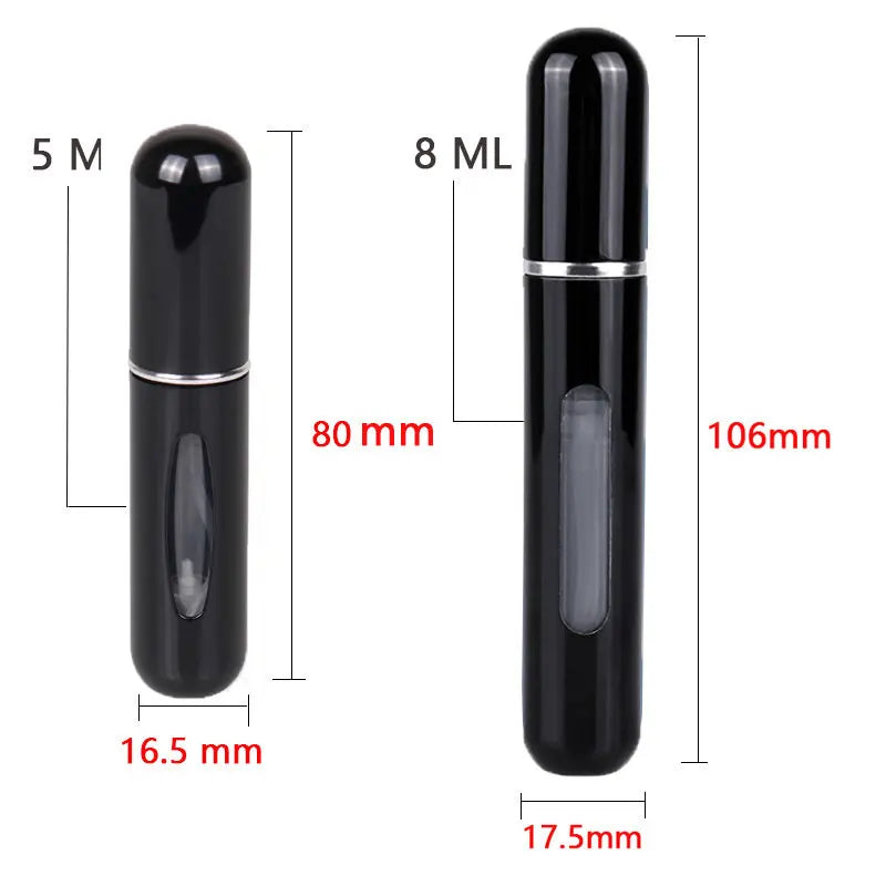 Perfume Atomizer Portable Liquid Container Empty Refillable Bottle