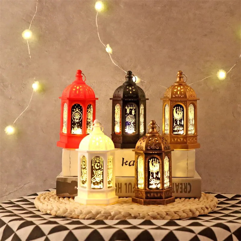 Eid Mubarak LED Wind Lamp Ornament