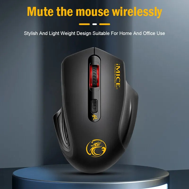 Wireless Silent Mouse 3 Speed Adjustable