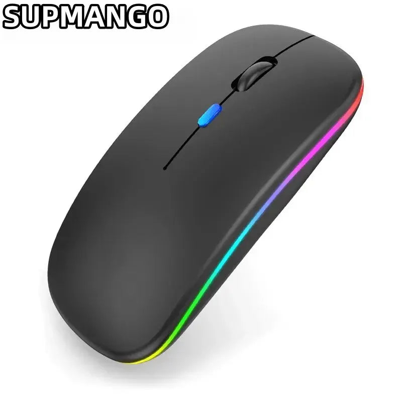 Rechargeable Wireless Mouse Single Mode USB 2.4Ghz RGB