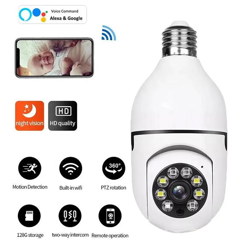 Firebox 5G Bulb E27 Surveillance Camera - On Sale On