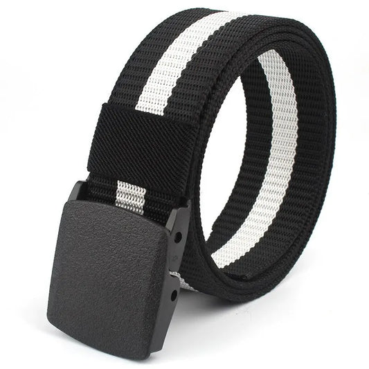 Mens Tactical Military Outdoor Combat Canvas Belt