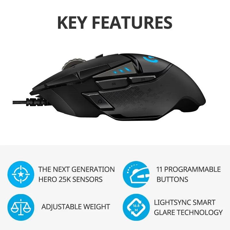 Logitech G502hero Master Wired Gaming Mouse - On Sale On