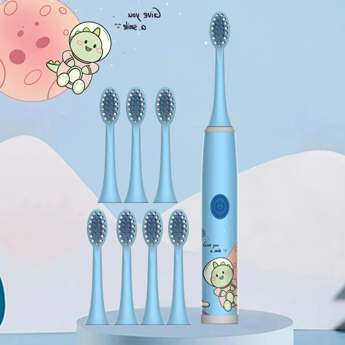 Children Electric Toothbrush Color Cartoon Space Series