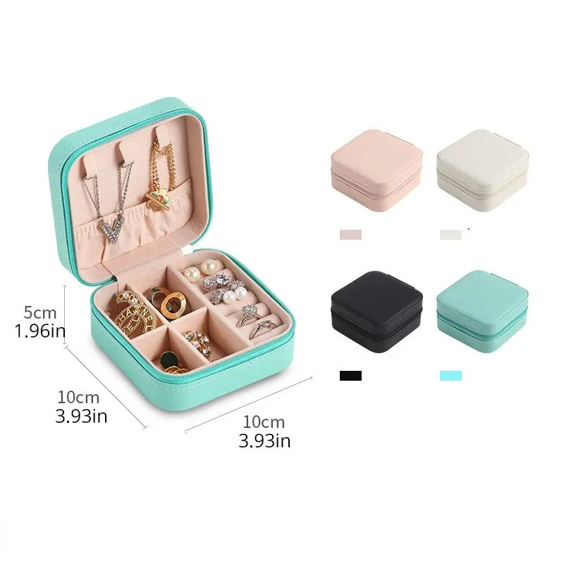 Mini Jewelry Storage Box Portable Storage Case