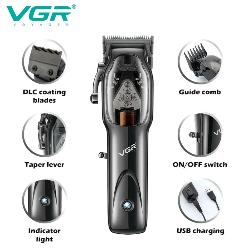 VGR V653 Rechargeable Hair Clipper Trimmer