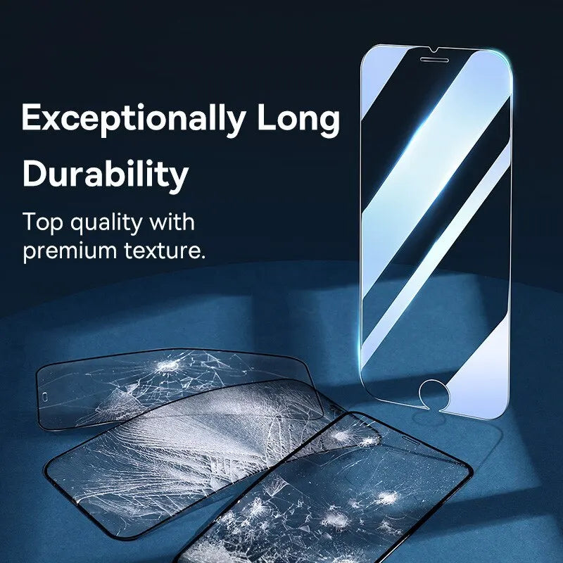 2pcs Tempered Glass For iPhone Screen Protector