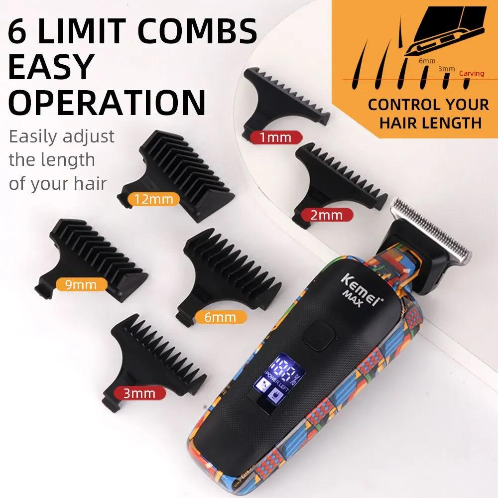 Kemei MAX5090 Digital Display Professional Hair Clipper - On Sale On