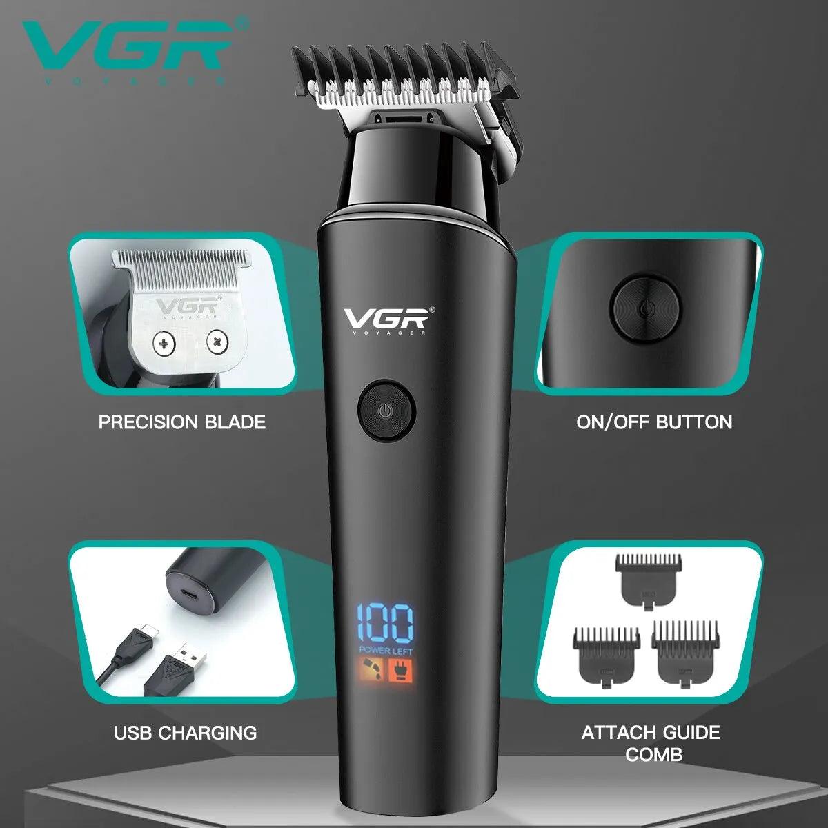 VGR Cordless Rechargeable Hair Clipper V937 - On Sale On