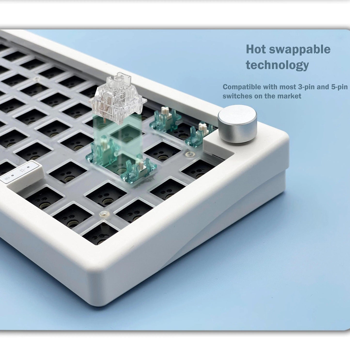 Zuoya Mechanical Kit Hot-swappable Gasket Structure Keyboard - On Sale On