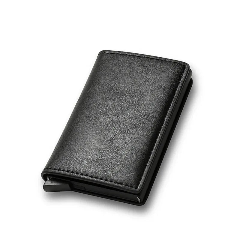 Anti Thief Rfid Card Holder Minimalist Mens Wallet