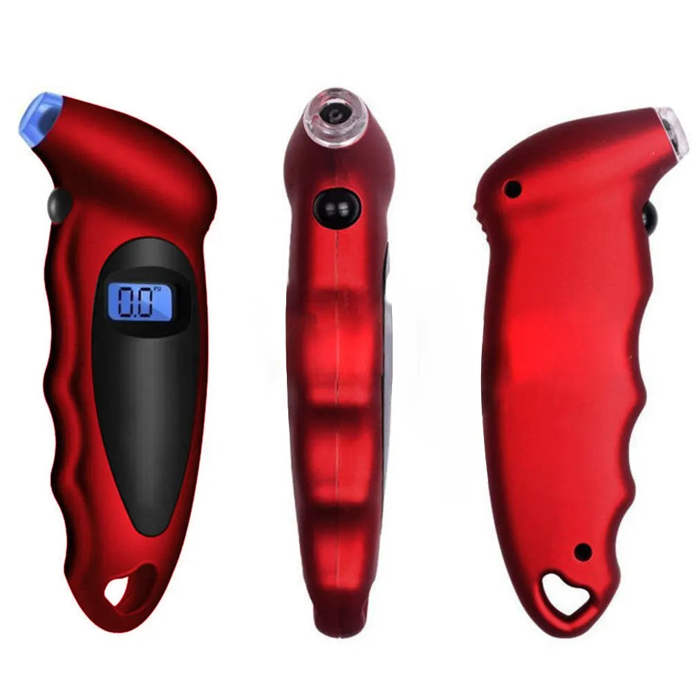 Tire Pressure Gauge Backlight High Precision Digital Monitoring LCD Display