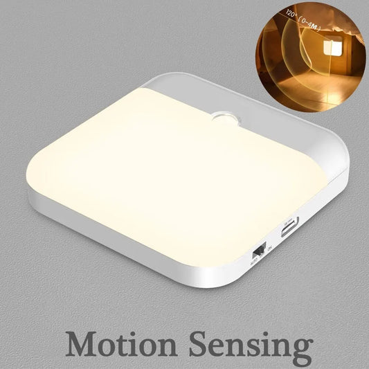 Led Light Lamp Motion Sensor Usb Charging