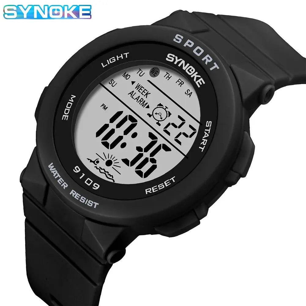 Student Kids Colorful Watches 50M Waterproof Children Digital Watch