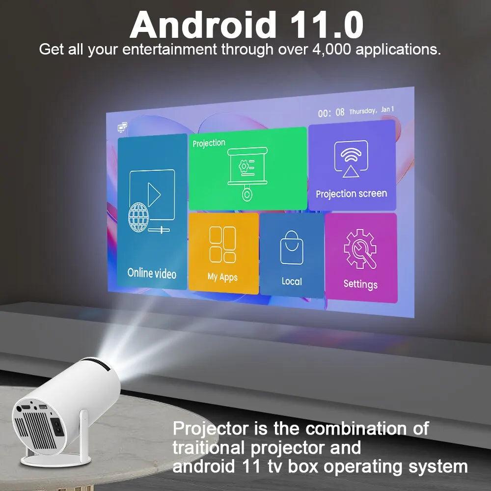 Magcubic Hy300 Android 4K Home Cinema Projector - On Sale On