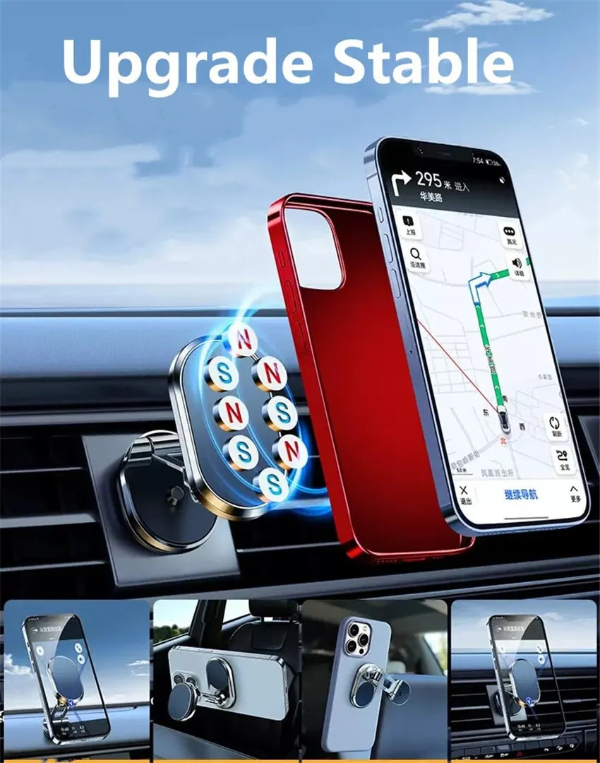 1080 Magnetic Car Phone Holder Magnet Foldable