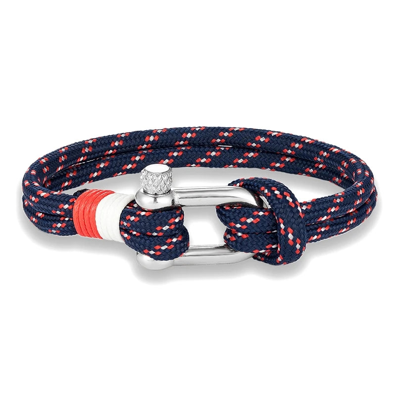 Navy Style Sport Camping Paracord Survival Bracelet for Men Women