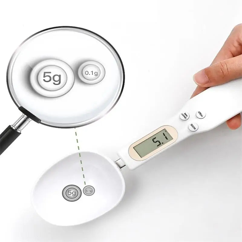 LCD Digital Measurement Adjustable Weighing Spoon Kitchen Scale