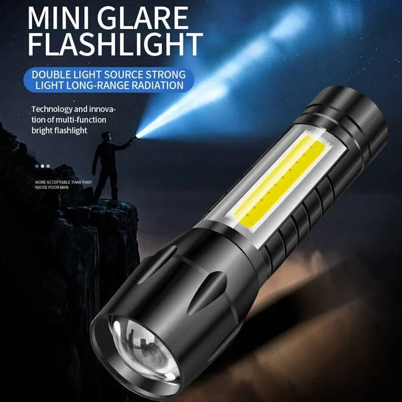 Multifunctional Mini Flashlight USB Charging Work Light