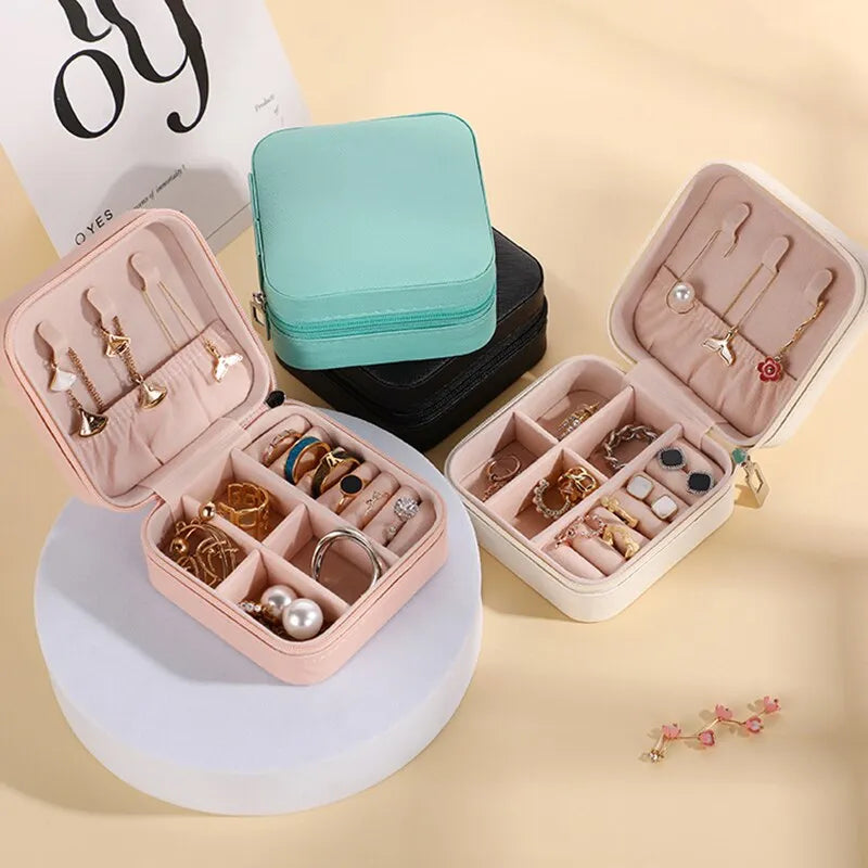 Mini Jewelry Storage Box Portable Storage Case