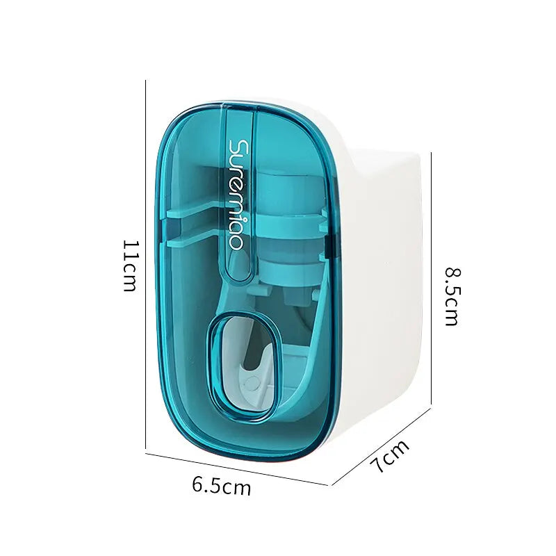 Automatic Toothpaste Dispenser Wall Mount Lazy Toothpaste Squeezer