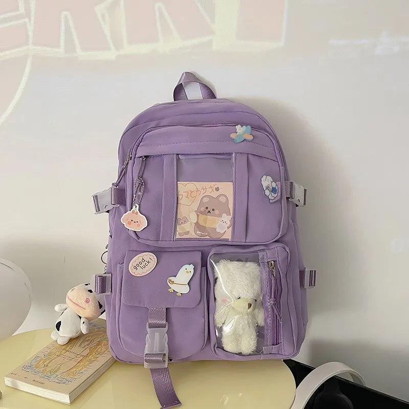 Popular Girls High School Student Backpack Bags - On Sale On