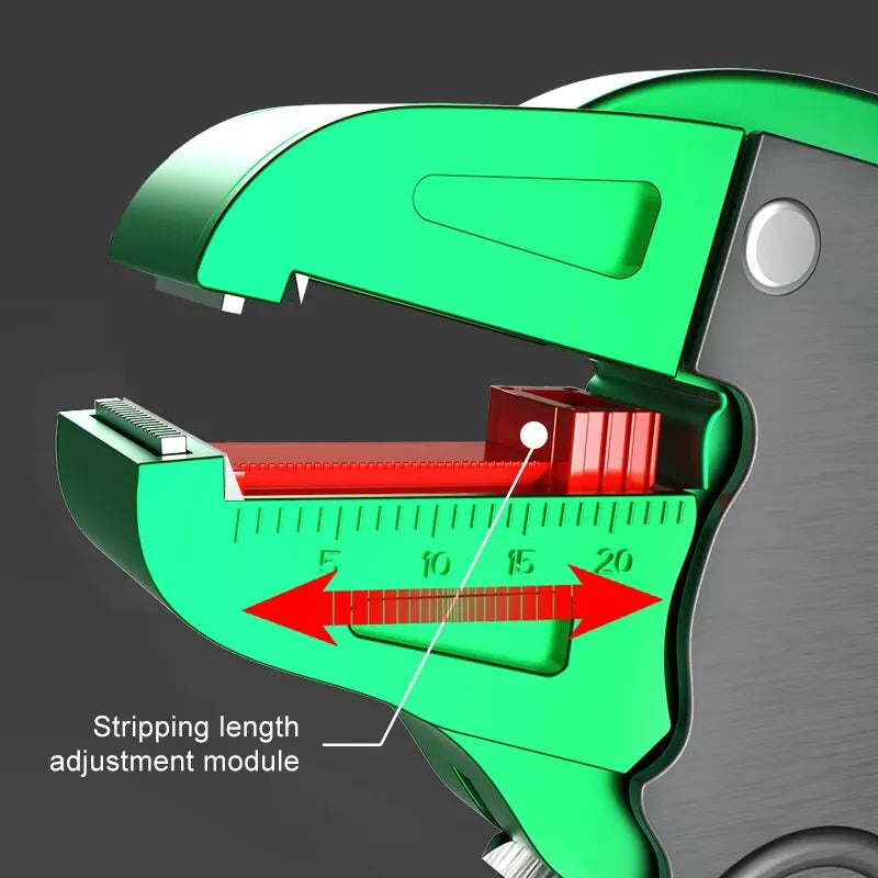 LAOA Automatic Wire Stripper Flatwire Cutter Stripping Plier